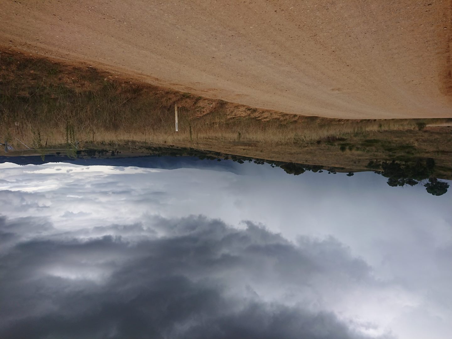 Rain clouds approach